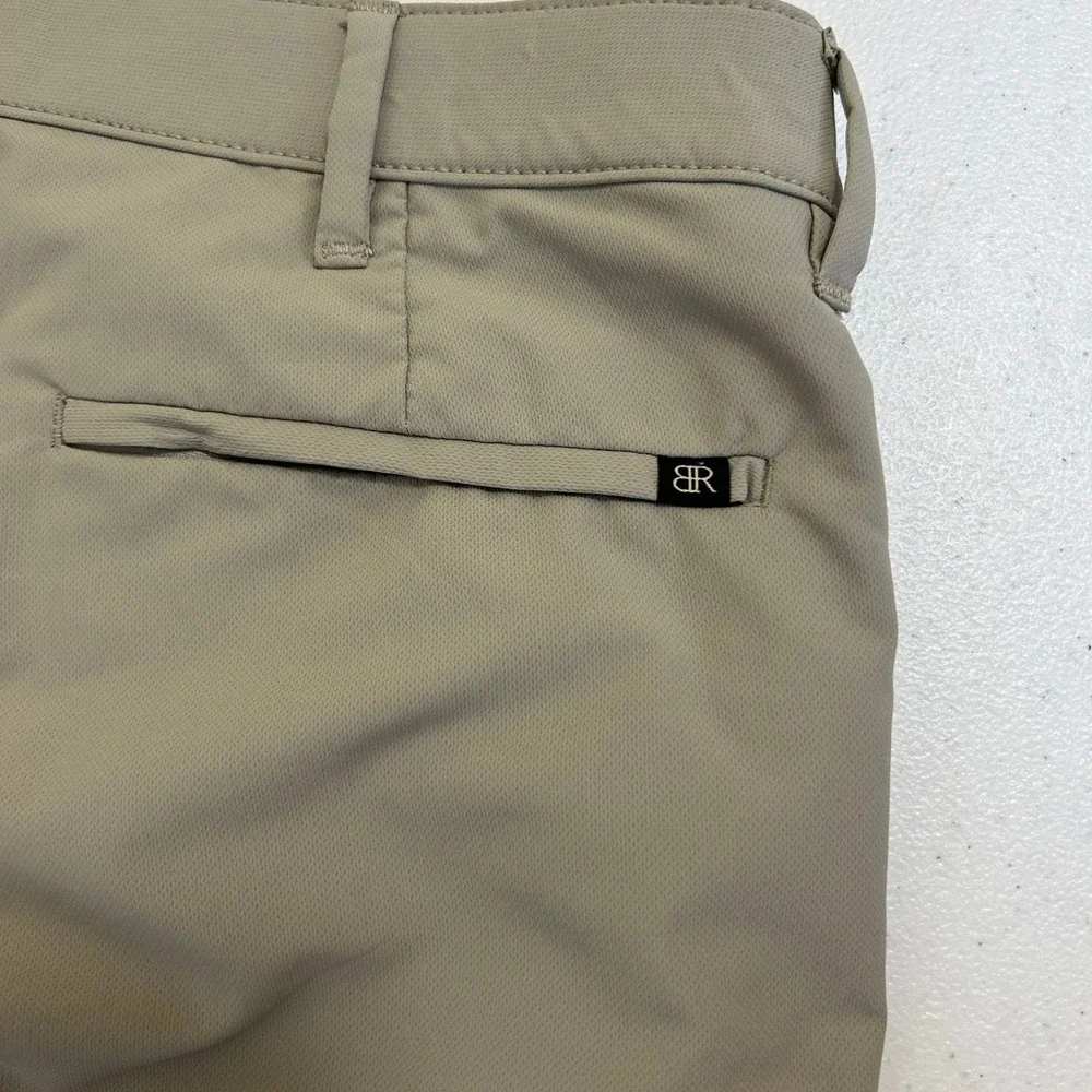 Banana Republic Mens Performance Chino Pants Khaki Tan 36x30 Straight Leg